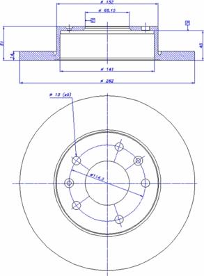 CAR 142.326 - Bremžu diski www.autospares.lv