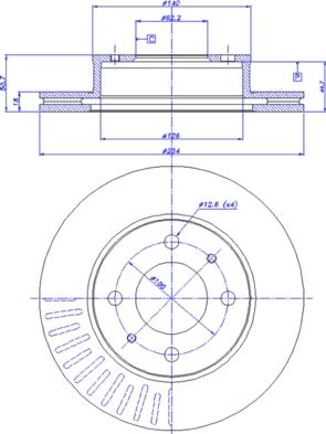 CAR 142.376 - Bremžu diski www.autospares.lv