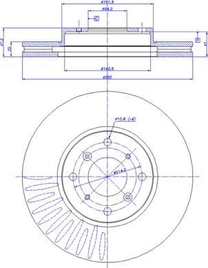 CAR 142.296 - Bremžu diski www.autospares.lv