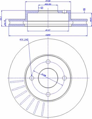 CAR 142.244 - Bremžu diski www.autospares.lv