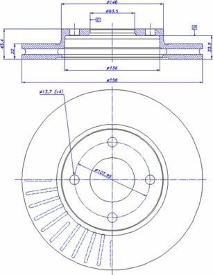 CAR 142.242 - Bremžu diski www.autospares.lv