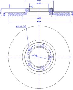 CAR 142.259 - Bremžu diski www.autospares.lv