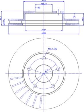 CAR 142.261 - Bremžu diski www.autospares.lv