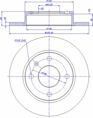 TRW DF1658T - Bremžu diski www.autospares.lv