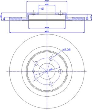 CAR 142.206 - Bremžu diski www.autospares.lv