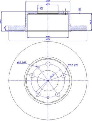 CAR 142.200 - Bremžu diski www.autospares.lv