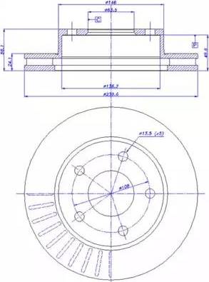 CAR 142.231 - Bremžu diski www.autospares.lv