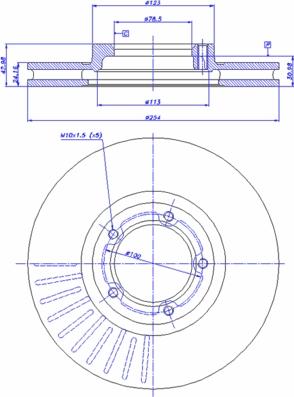 CAR 142.238 - Bremžu diski www.autospares.lv