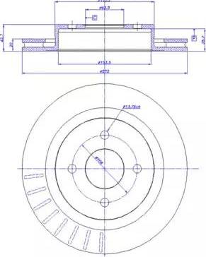 CAR 142.233 - Bremžu diski www.autospares.lv