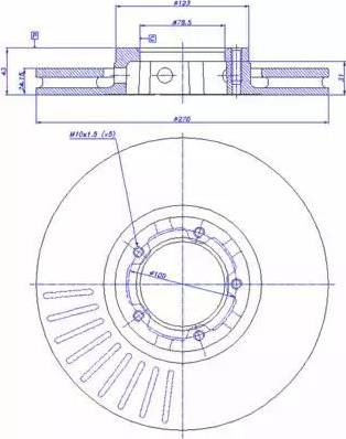 CAR 142.270 - Bremžu diski www.autospares.lv