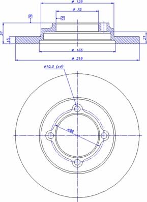 CAR 142.799 - Bremžu diski www.autospares.lv