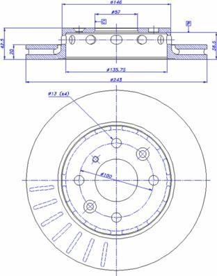 CAR 142.798 - Bremžu diski www.autospares.lv