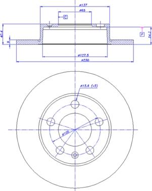 CAR 142.749 - Bremžu diski www.autospares.lv