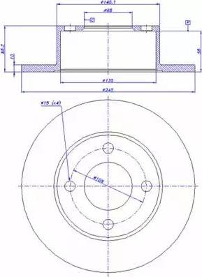 CAR 142.709 - Bremžu diski www.autospares.lv