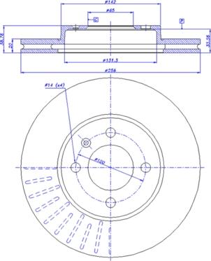 Triscan E 999 06A - Bremžu diski www.autospares.lv