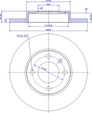 CAR 142.710 - Bremžu diski www.autospares.lv