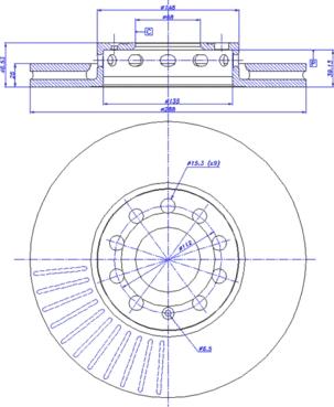 CAR 142.718 - Bremžu diski www.autospares.lv