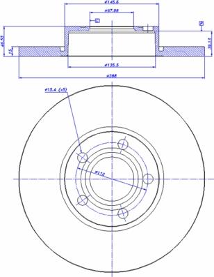 CAR 142.717 - Bremžu diski www.autospares.lv