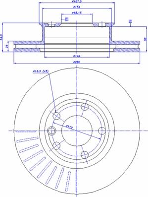 CAR 142.732 - Bremžu diski www.autospares.lv