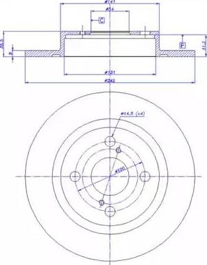 CAR 142.774 - Bremžu diski www.autospares.lv