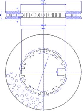 CAR 150.045 - Bremžu diski www.autospares.lv