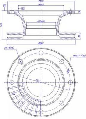 CAR 150.081 - Bremžu diski www.autospares.lv