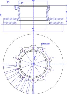 First Line MAS 13 - Bremžu diski www.autospares.lv