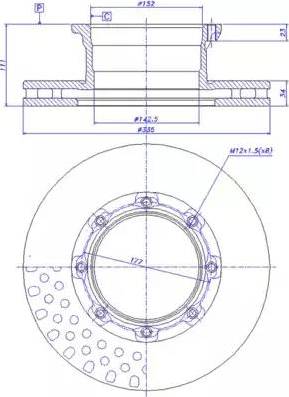 CAR 150.280 - Bremžu diski autospares.lv