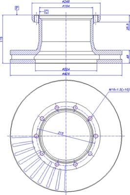 CAR 151.420 - Bremžu diski www.autospares.lv