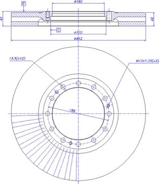 CAR 151.500 - Bremžu diski www.autospares.lv