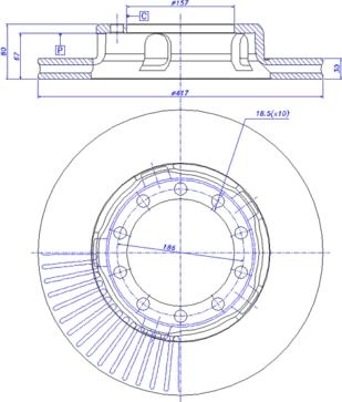 CAR 151.210 - Bremžu diski autospares.lv