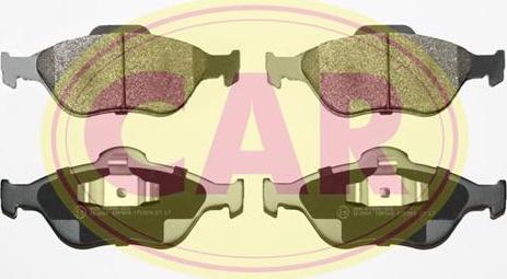 CAR PNT949 - Brake Pad Set, disc brake www.autospares.lv