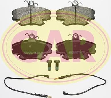 CAR PNT943 - Brake Pad Set, disc brake www.autospares.lv