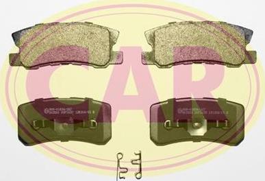 CAR PNT9361 - Brake Pad Set, disc brake www.autospares.lv