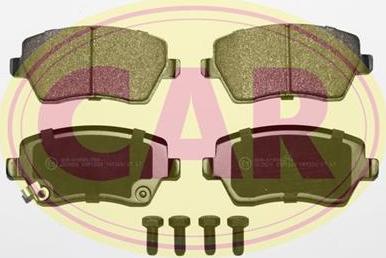 CAR PNT9221 - Brake Pad Set, disc brake www.autospares.lv