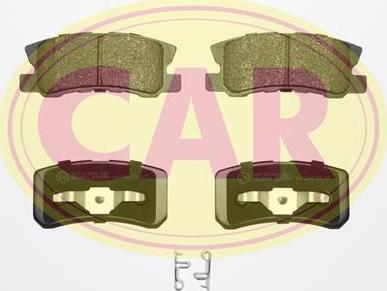 CAR PNT459 - Brake Pad Set, disc brake www.autospares.lv