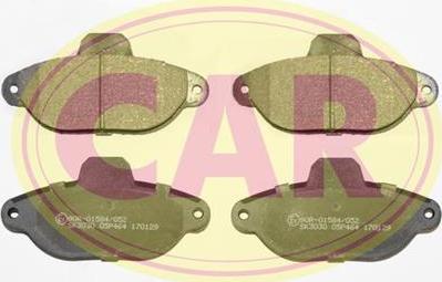 CAR PNT464 - Brake Pad Set, disc brake www.autospares.lv