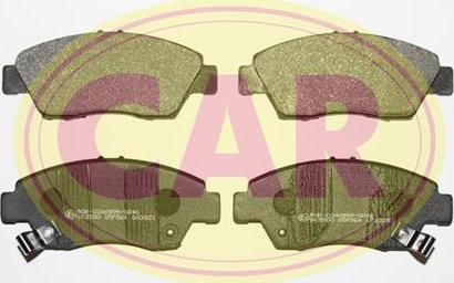 CAR PNT465 - Brake Pad Set, disc brake www.autospares.lv