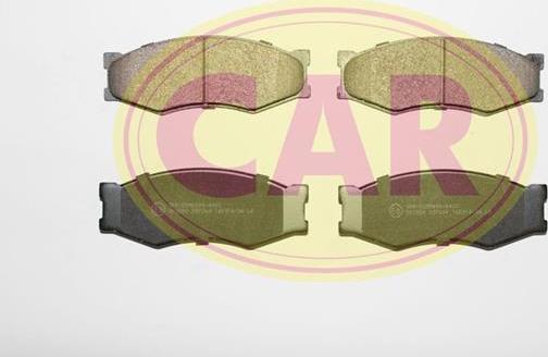 CAR PNT462 - Brake Pad Set, disc brake www.autospares.lv