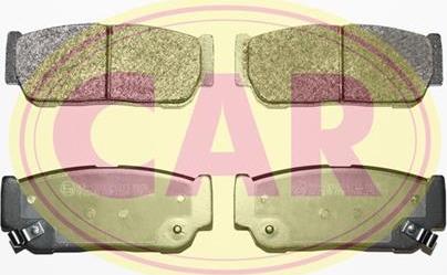 CAR PNT4051 - Brake Pad Set, disc brake www.autospares.lv