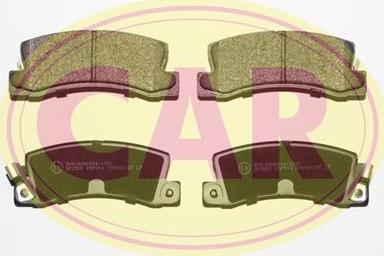 CAR PNT415 - Brake Pad Set, disc brake www.autospares.lv