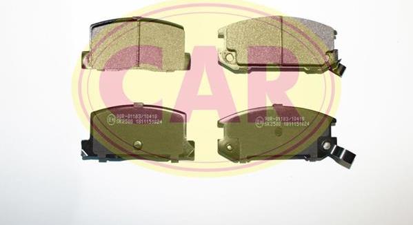 CAR PNT4201 - Brake Pad Set, disc brake www.autospares.lv