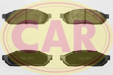 CAR PNT542 - Brake Pad Set, disc brake www.autospares.lv