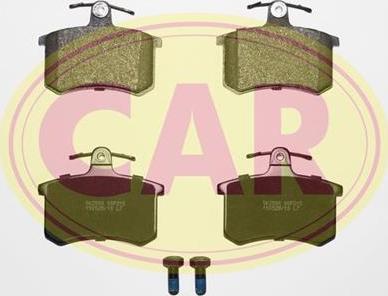 CAR PNT512 - Brake Pad Set, disc brake www.autospares.lv