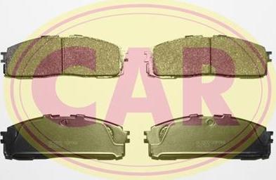 CAR PNT660 - Brake Pad Set, disc brake www.autospares.lv