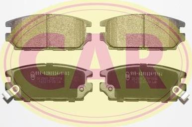 CAR PNT6101 - Brake Pad Set, disc brake www.autospares.lv