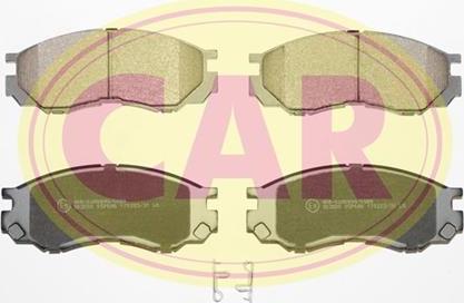 CAR PNT686 - Brake Pad Set, disc brake www.autospares.lv