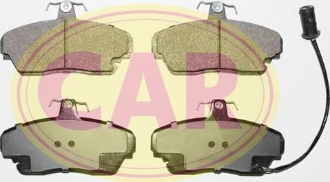 CAR PNT043 - Brake Pad Set, disc brake www.autospares.lv