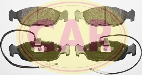 CAR PNT054 - Brake Pad Set, disc brake www.autospares.lv