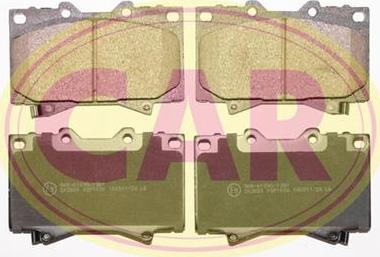 CAR PNT0501 - Brake Pad Set, disc brake www.autospares.lv